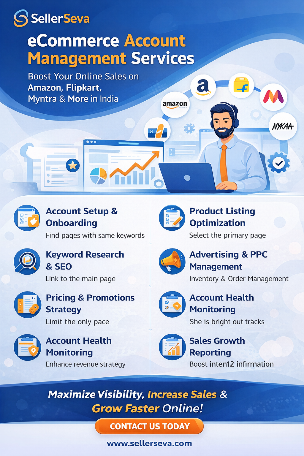 – eCommerce Account Management Services in India