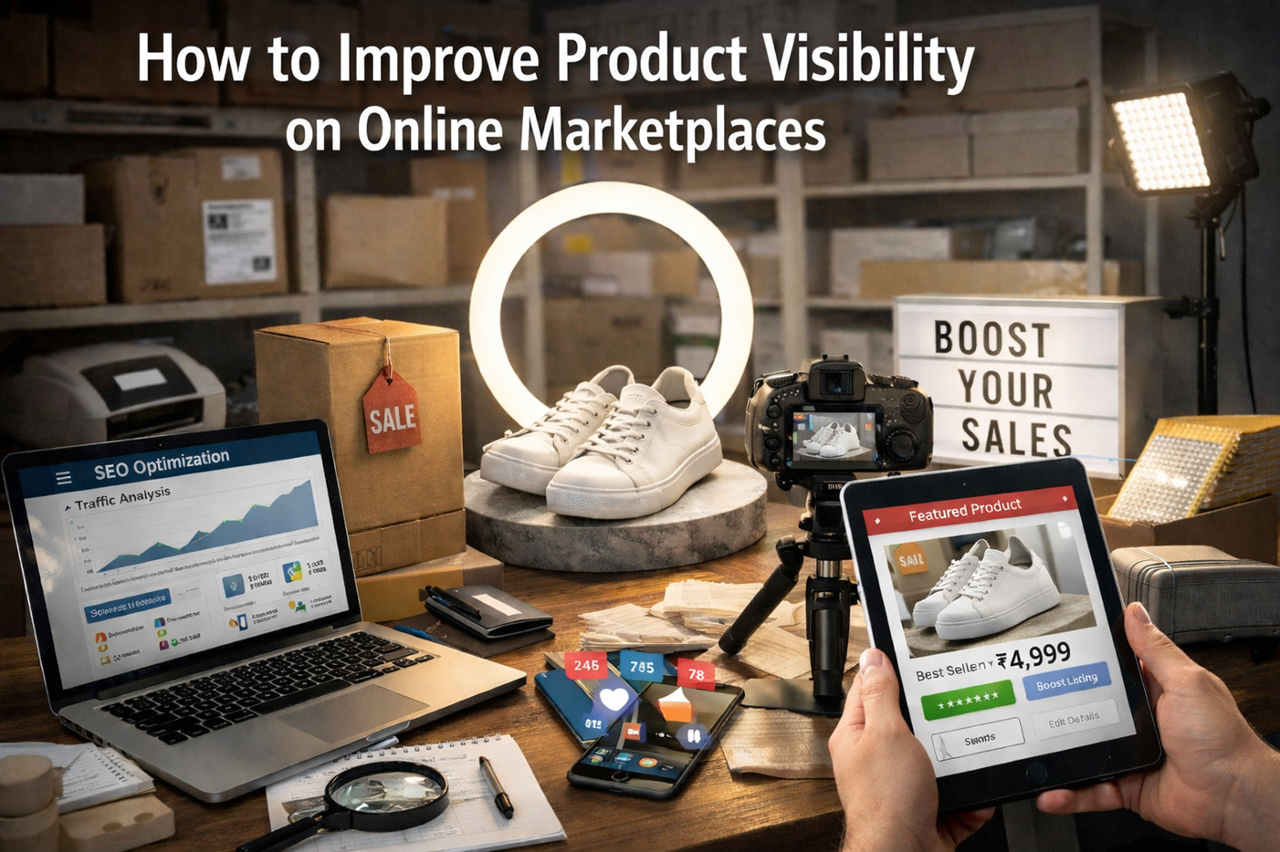 How to Improve Product Visibility on Online Marketplaces
