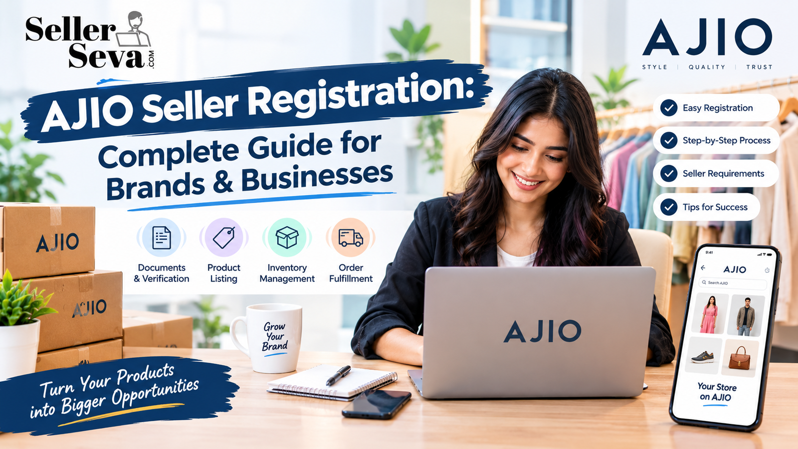 Ajio seller registration